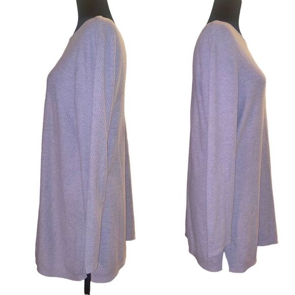 J. Jill Long Sleeve Lightweight‎ Waffle Weave Tunic in Size Medium petite - Picture 3 of 14
